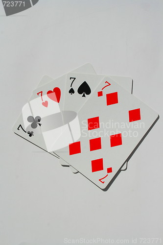 Image of Group of Playing Cards