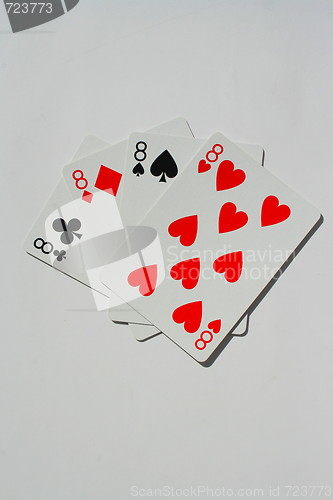 Image of Group of Playing Cards