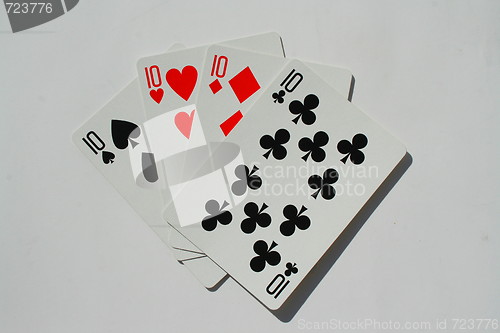 Image of Group of Playing Cards
