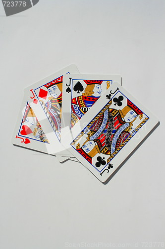 Image of Group of Playing Cards