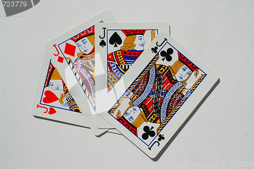 Image of Group of Playing Cards