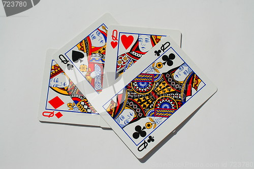 Image of Group of Playing Cards