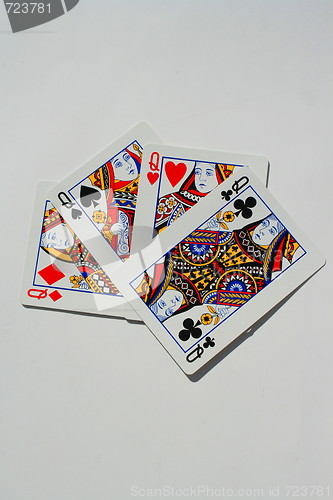 Image of Group of Playing Cards