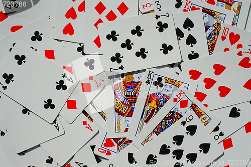 Image of Group of Playing Cards