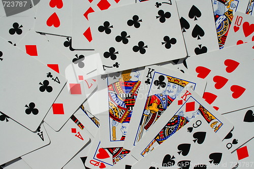 Image of Group of Playing Cards