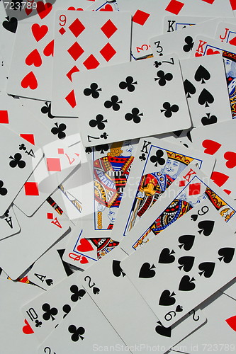 Image of Group of Playing Cards