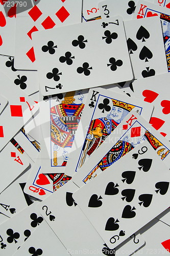 Image of Group of Playing Cards