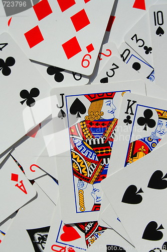 Image of Group of Playing Cards