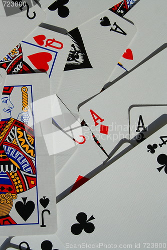 Image of Group of Playing Cards