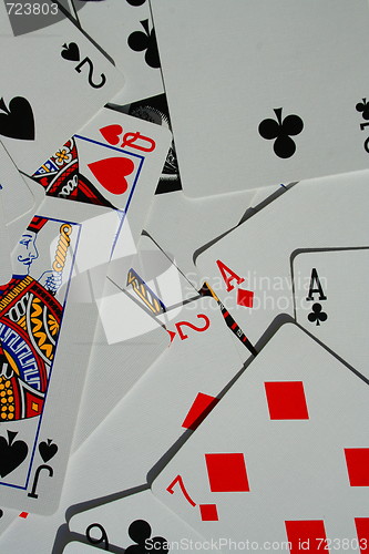 Image of Group of Playing Cards