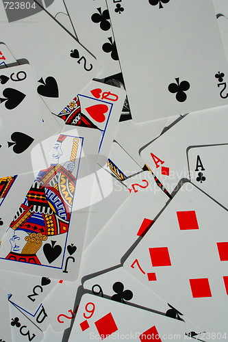 Image of Group of Playing Cards