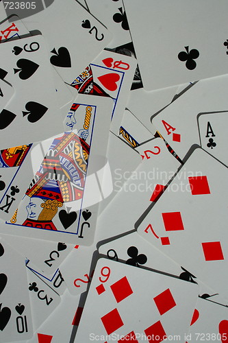 Image of Group of Playing Cards