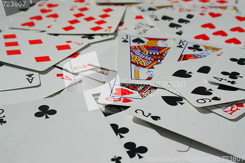 Image of Group of Playing Cards