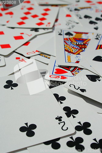 Image of Group of Playing Cards