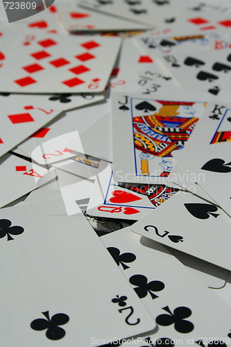 Image of Group of Playing Cards