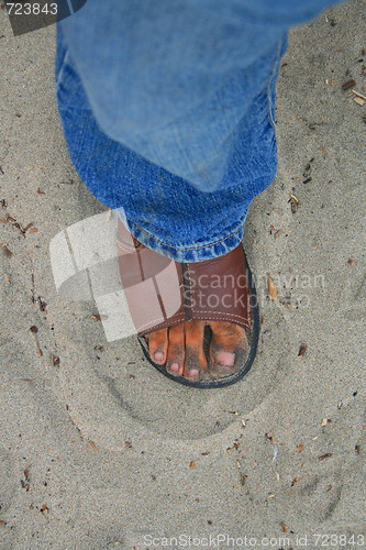 Image of Leather Sandal