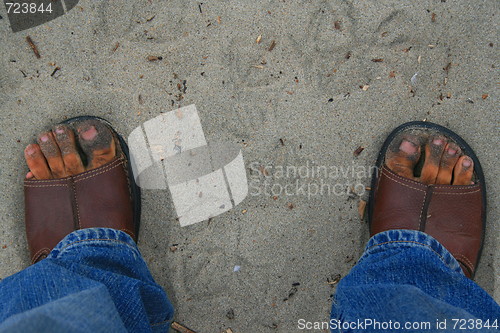 Image of Leather Sandals