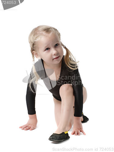 Image of little gymnast