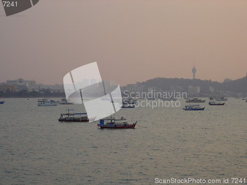 Image of Sunset in Pattaya, Thailand