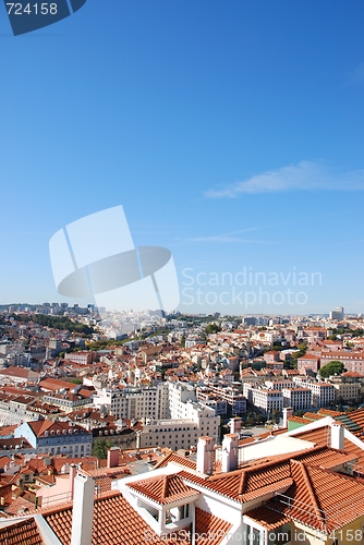 Image of Cityscape of Lisbon in Portugal