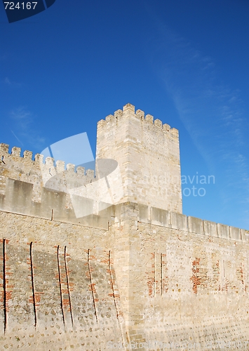 Image of Sao Jorge Castle in Lisbon, Portugal