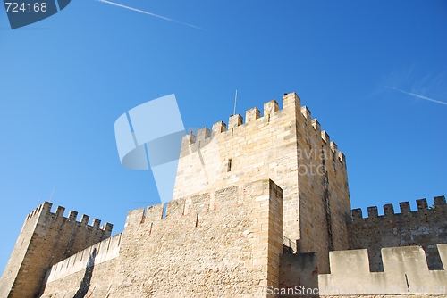 Image of Sao Jorge Castle in Lisbon, Portugal