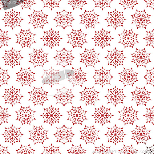 Image of floral small wallpaper