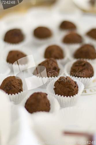 Image of chocolate truffles