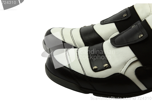 Image of shoes on a white background