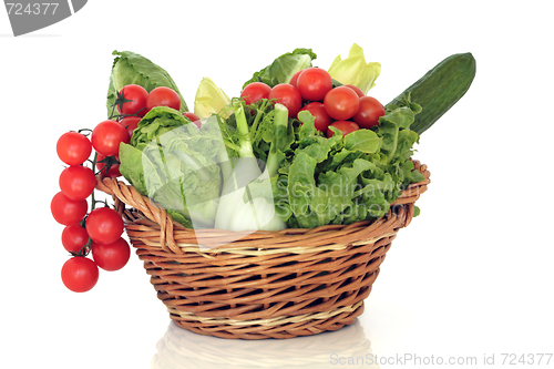 Image of Fresh Salad Vegetables 