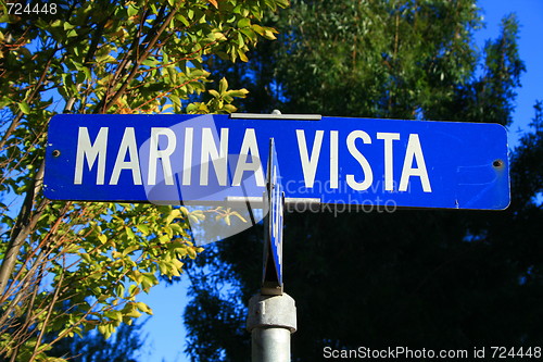 Image of Street Sign Close Up