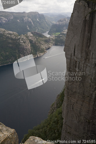 Image of boats in fiord