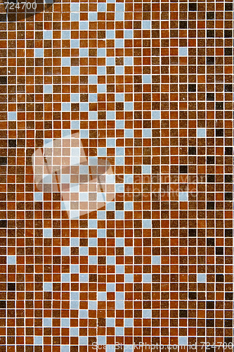 Image of colored mosaic squares