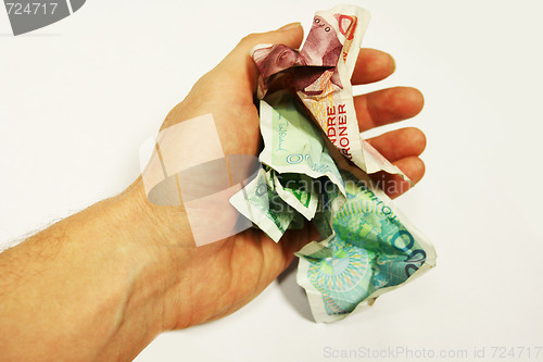 Image of Crushed money