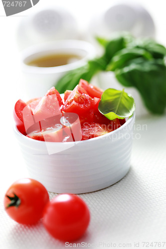 Image of cherry tomato salad