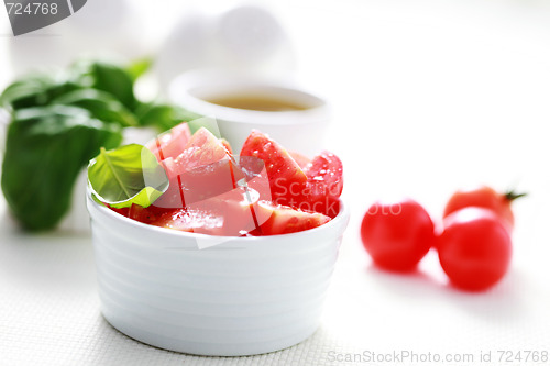 Image of cherry tomato salad
