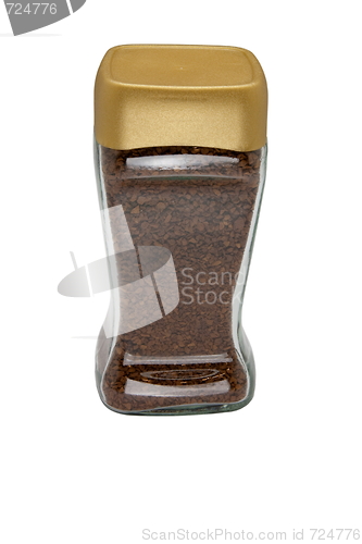 Image of Instant coffee in glass bank-fragrant 