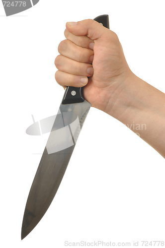 Image of Hand with Knife