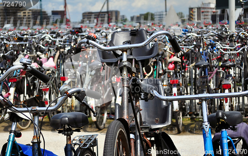 Image of Bicycle parking in Amsterdam