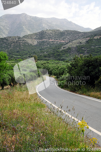 Image of Mountain road