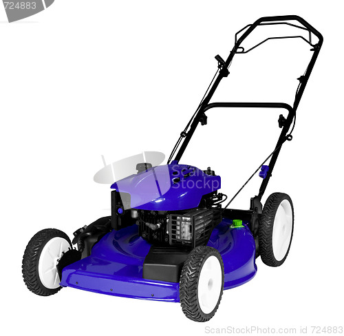 Image of Lawnmower Isolated