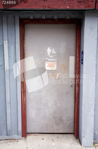 Image of Restroom Door