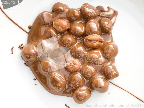 Image of Chocolate covered hazelnuts