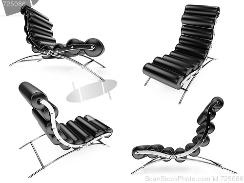 Image of Collection of isolated sofas