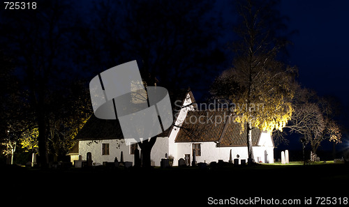 Image of Church and cemetery