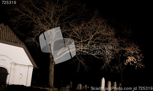 Image of Church and cemetery