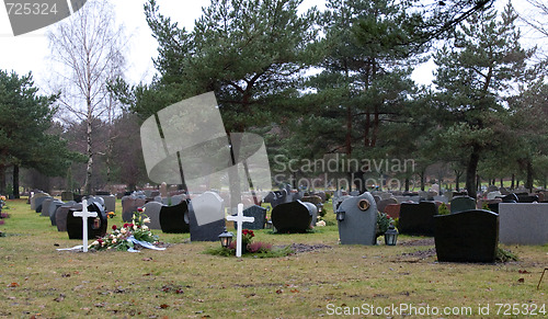 Image of Church and cemetery