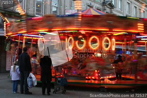 Image of merry go around