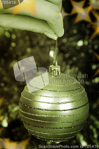 Image of Christmas decorations