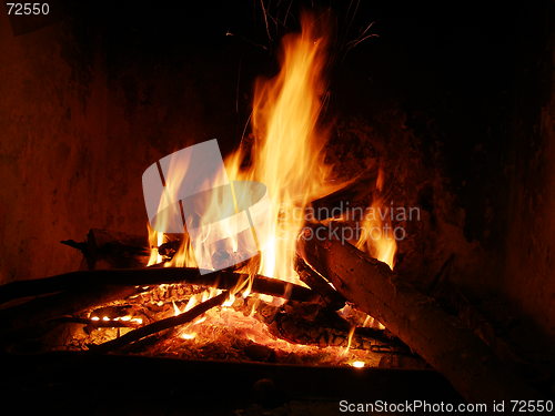 Image of chimney fire